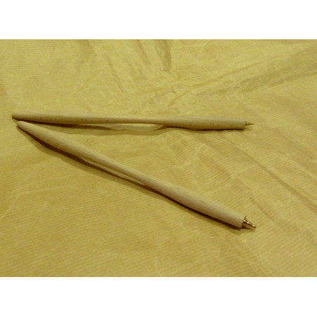 Bolígrafo curva madera