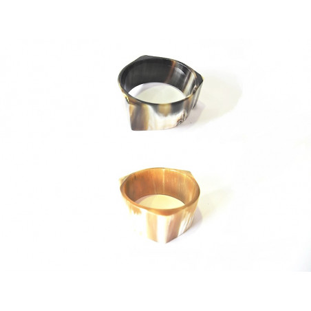Brazalate de cuerno de búfalo 3*6.5 cm (1 unidad)