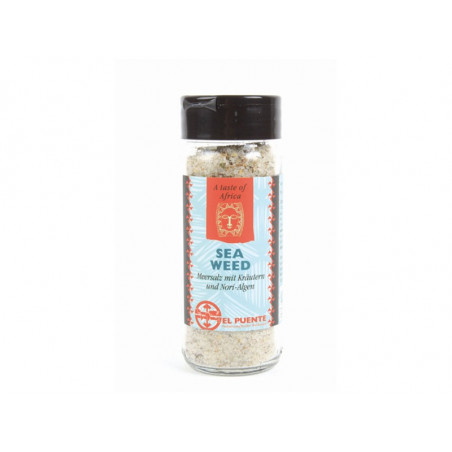 Sal marina con algas, 110gr