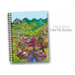Cuaderno 14*19.5 cm "América Latina"