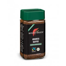Café descafeinado liofilizado 100% arábica