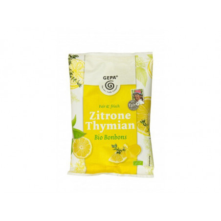 Caramelos de limón y tomillo