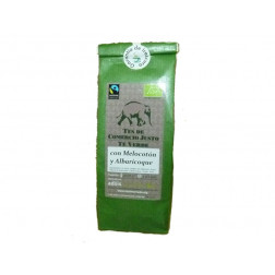 Té verde con melocotón y albaricoque, suelto