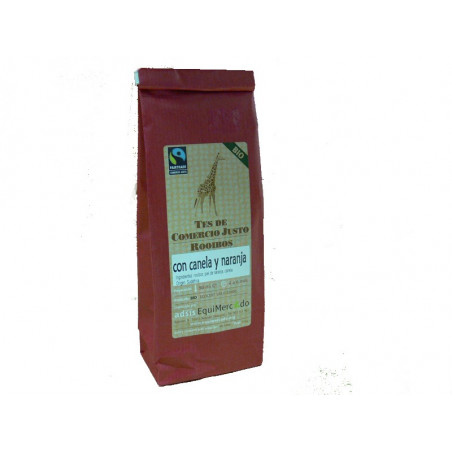 Rooibos con canela y naranja, sin teína (suelto)