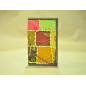 Libreta forrada estilo patchwork con saris reciclados