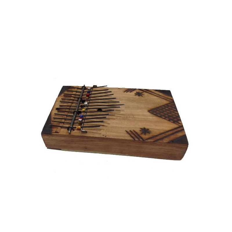 Caja musical madera. 20*13*4cm