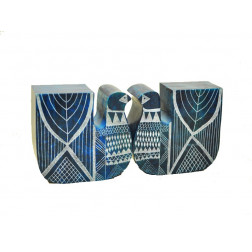 Separalibros piedra aves - 13*10*5 cm