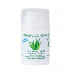 Crema facial Aloe Vera, especial para hombres-50ml