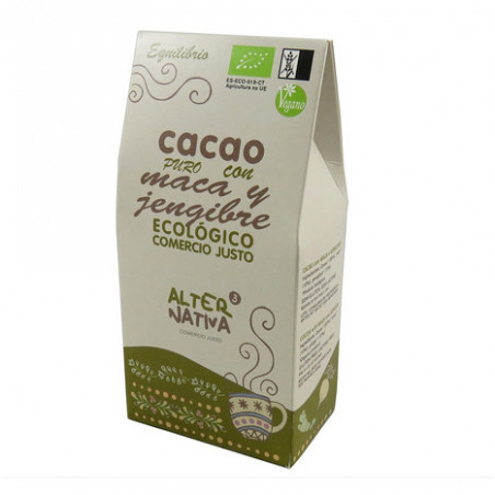 Cacao con Maca y jengibre BIO - 125g Cacao con Maca y jengibre BIO - 125g