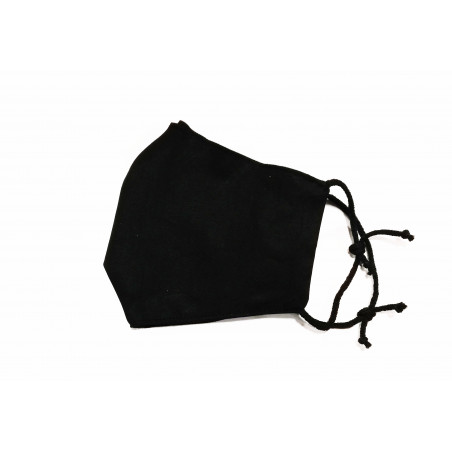 Mascarilla negra regulable