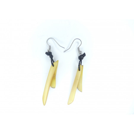 Pendientes doble varilla