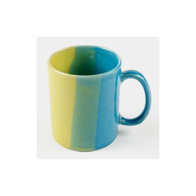 TAZA MUG MODELO JOY CERAMICA TRICOLOR TAZA MUG MODELO JOY CERAMICA TRICOLOR
