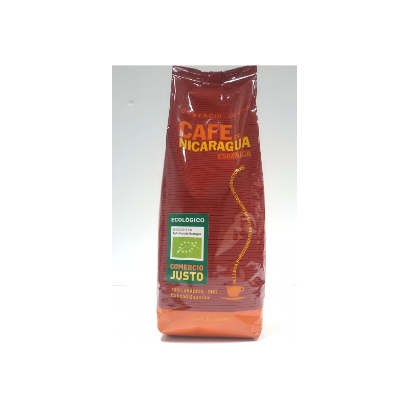 Cafe de Nicaragua natural ECOLÓGICO en grano-1 Kg Cafe de Nicaragua natural ECOLÓGICO en grano-1 Kg