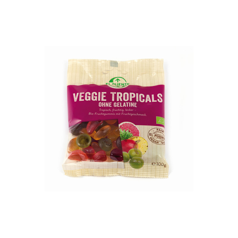 Gominolas veganas tropicales 100gr