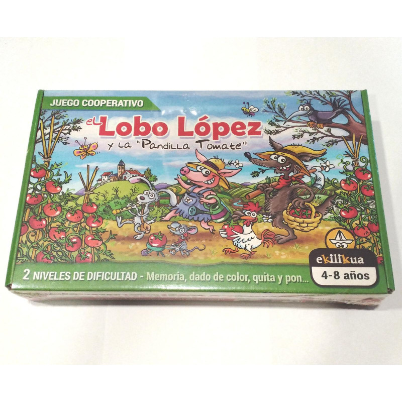 El Lobo López y la pandilla tomate