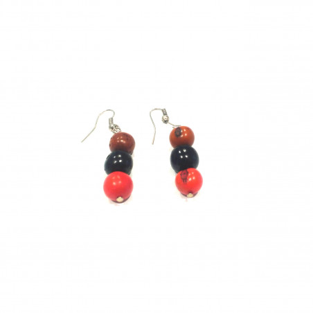 Pendientes modelo gusanito