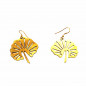 Pendientes Hojas Dorados