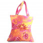 Bolso algodón estampado floral