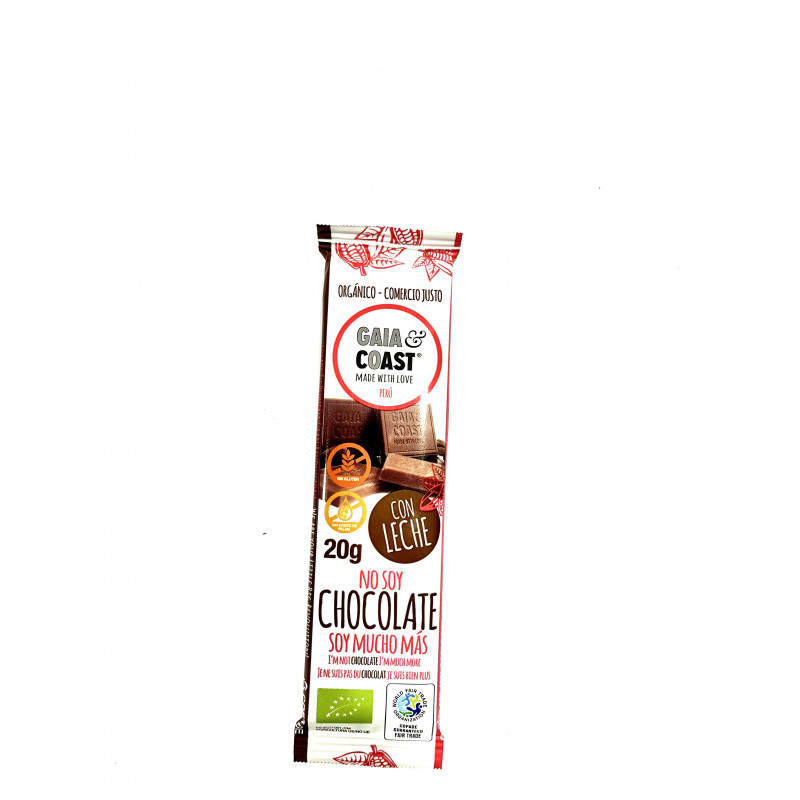 Chocolate Perú 20gr Chocolate con Leche 46% Chocolate Perú 20gr Chocolate con Leche 46%