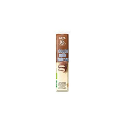 Chocolatina BIO doble de leche 35 7gr