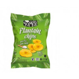 Chips de plátano con sal