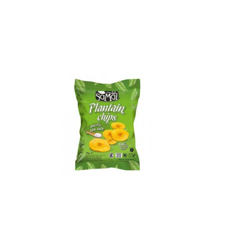 Chips de plátano con sal