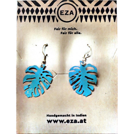 Pendientes azules