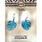 Pendientes azules