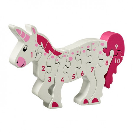 Puzzle unicornio 1-10