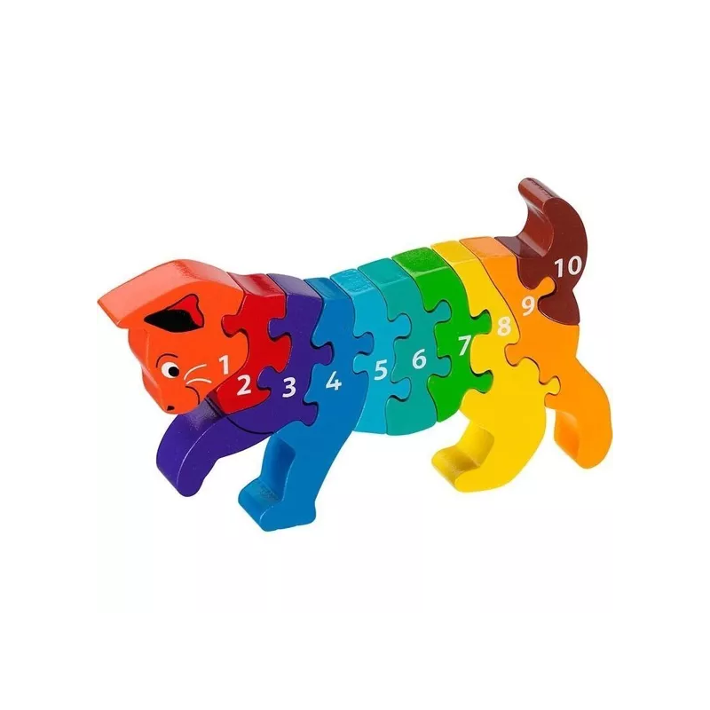 Puzzle gato 1-10 Puzzle gato 1-10