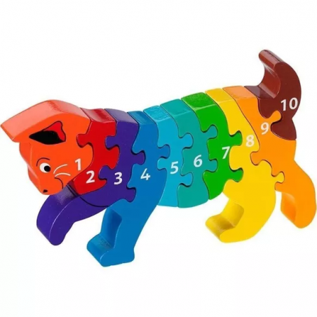 Puzzle gato 1-10