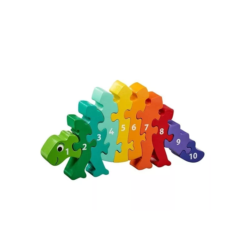 Puzzle dinosaurio 1-10 Puzzle dinosaurio 1-10