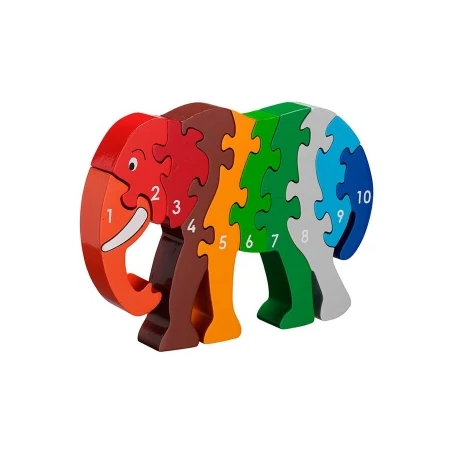 Puzzle elefante 1-10