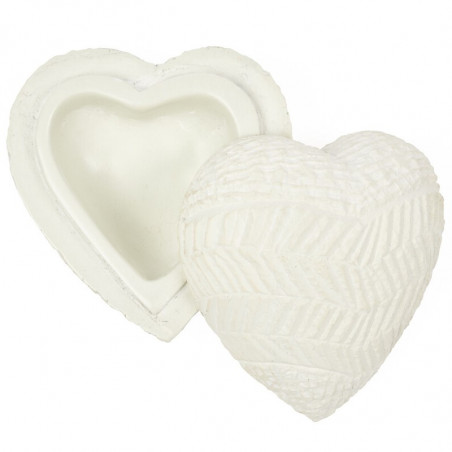 Joyero zig zag con corazón