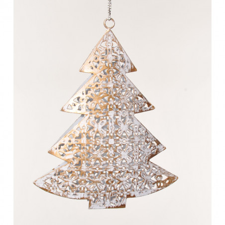 Decoración colgante de hierro para árbol
