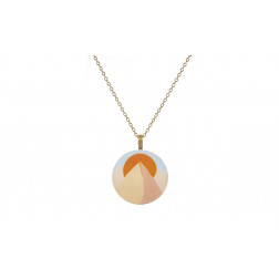 Collar naranja