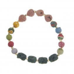 pulsera de piedra volcánica