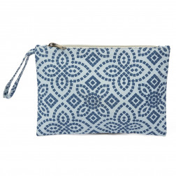 Bolsa algodón orgánico azul cielo