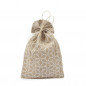 Bolsa de regalo yute floral M Bolsa de regalo yute floral M