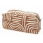 BOLSA DE YUTE ESTAMPADA MARRÓN BOLSA DE YUTE ESTAMPADA MARRÓN
