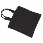 Bolsa de compra yute negra Bolsa de compra yute negra
