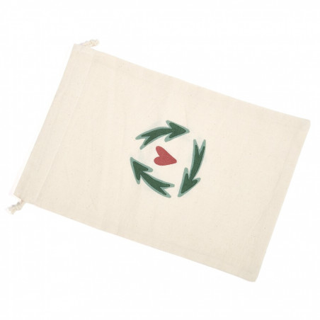 Bolsa para pañales de algodón orgánico