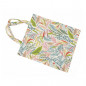 Bolsa algodón orgánico flores multicolor Bolsa algodón orgánico flores multicolor
