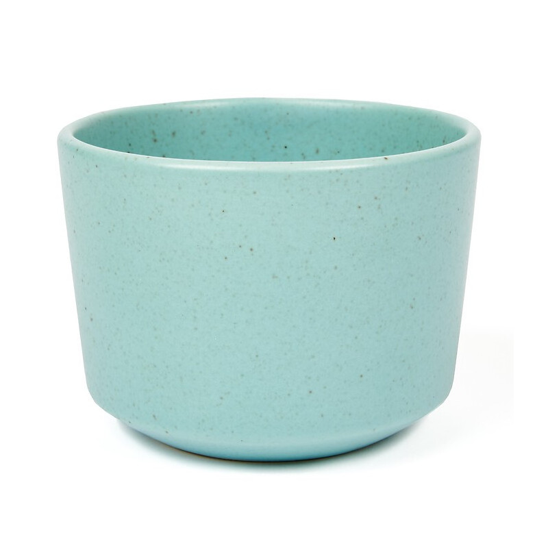 Taza de gres turquesa Taza de gres turquesa