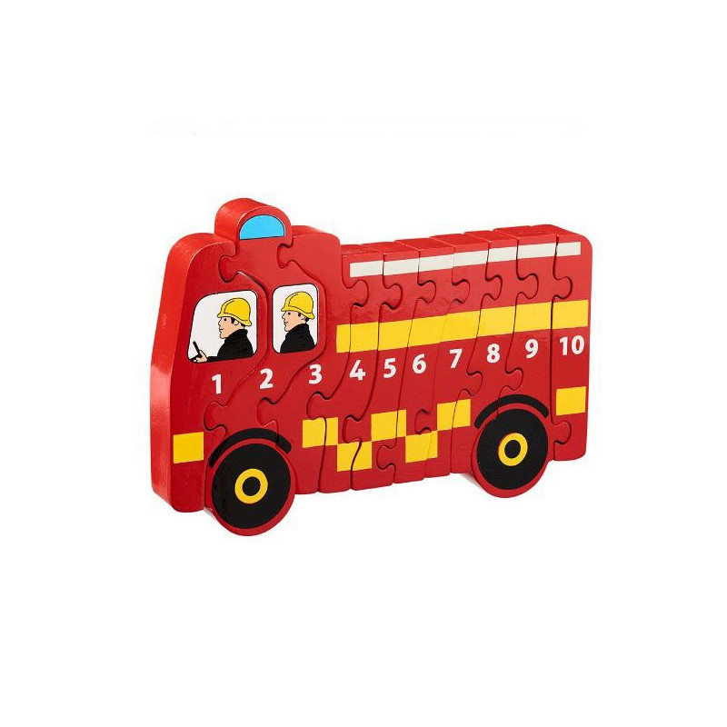 Puzzle camión bomberos Puzzle camión bomberos