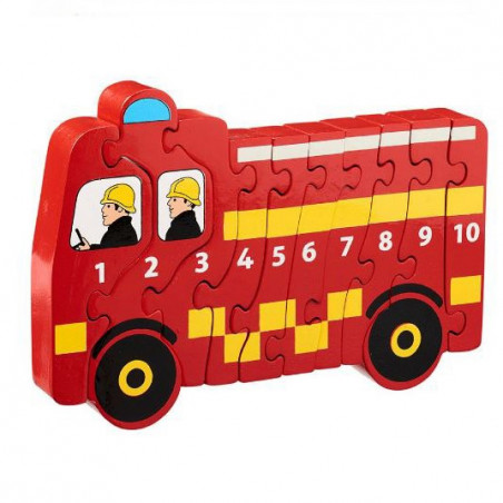 Puzzle camión bomberos