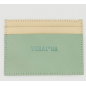 Cartera piel jaya sage yellow