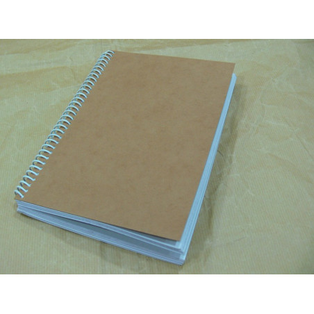 Cuaderno de papel reciclado