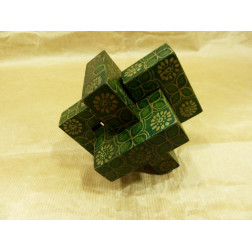 Puzzle teka dis batik rojo flor